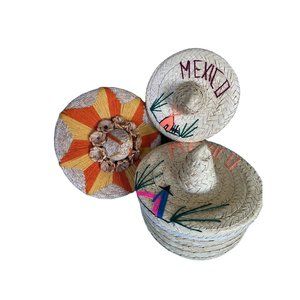 3 ADORABLE Mexican Storage Baskets